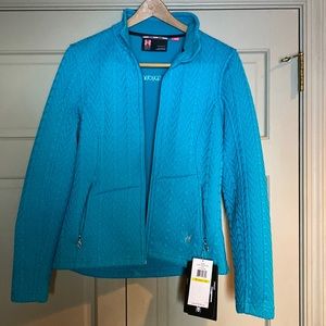 NWT Spyder jacket aqua blue women’s medium